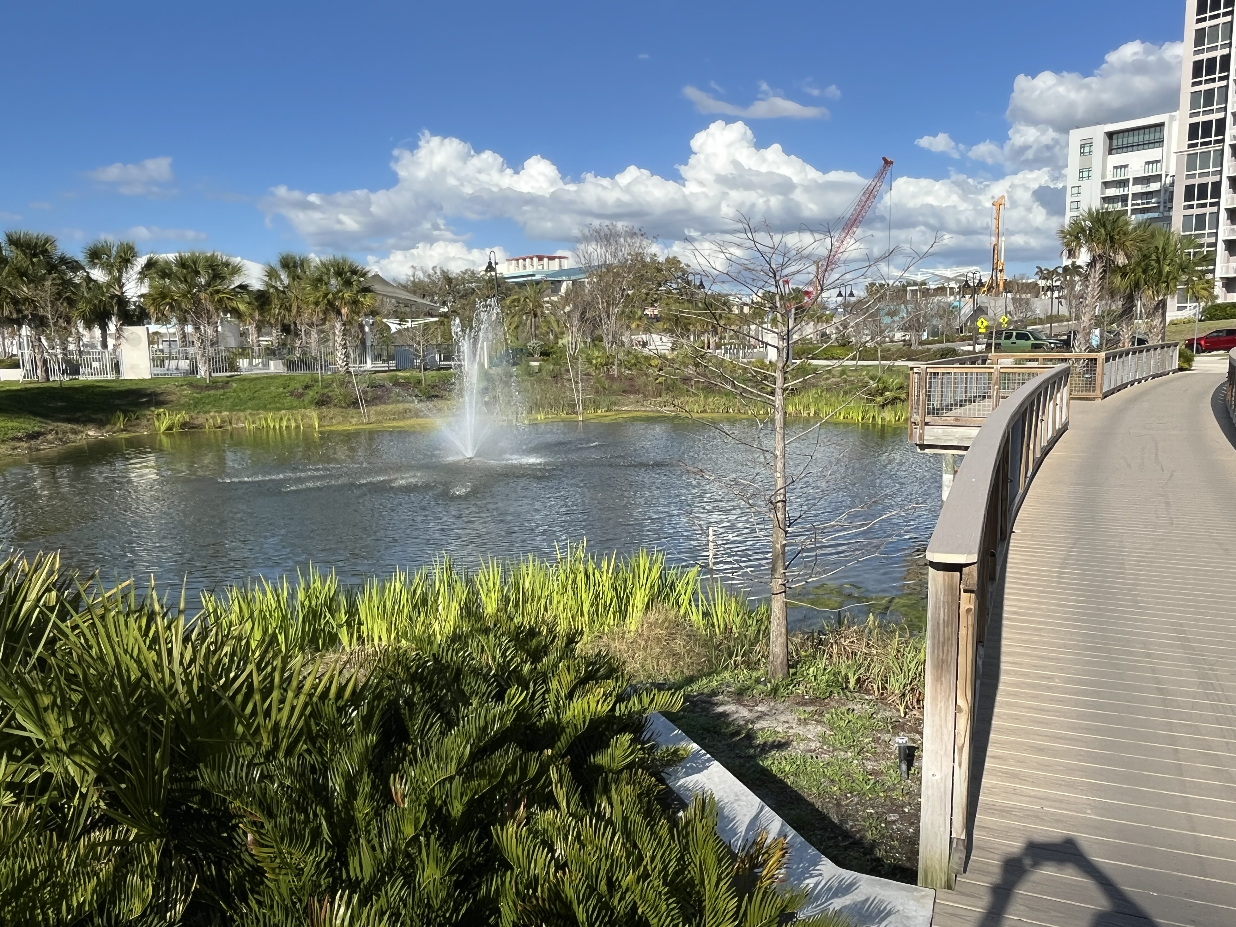 Lake Bridge Wedding Ceremony